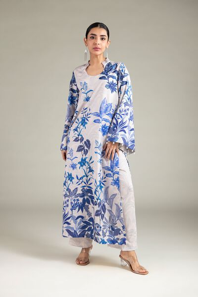 Printed | Polyester Silk | Pants | AED 80.00