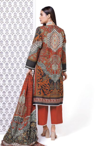 Light khaddar Messuri | Printed | Fabrics 3 Piece | AED 120.00