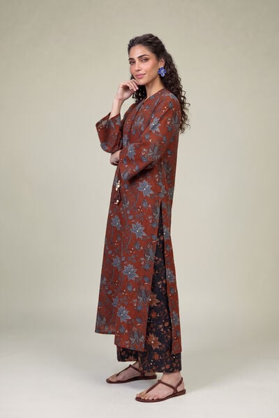 Printed | Light Khaddar | Printed Khaddar Pants | AED 130.00