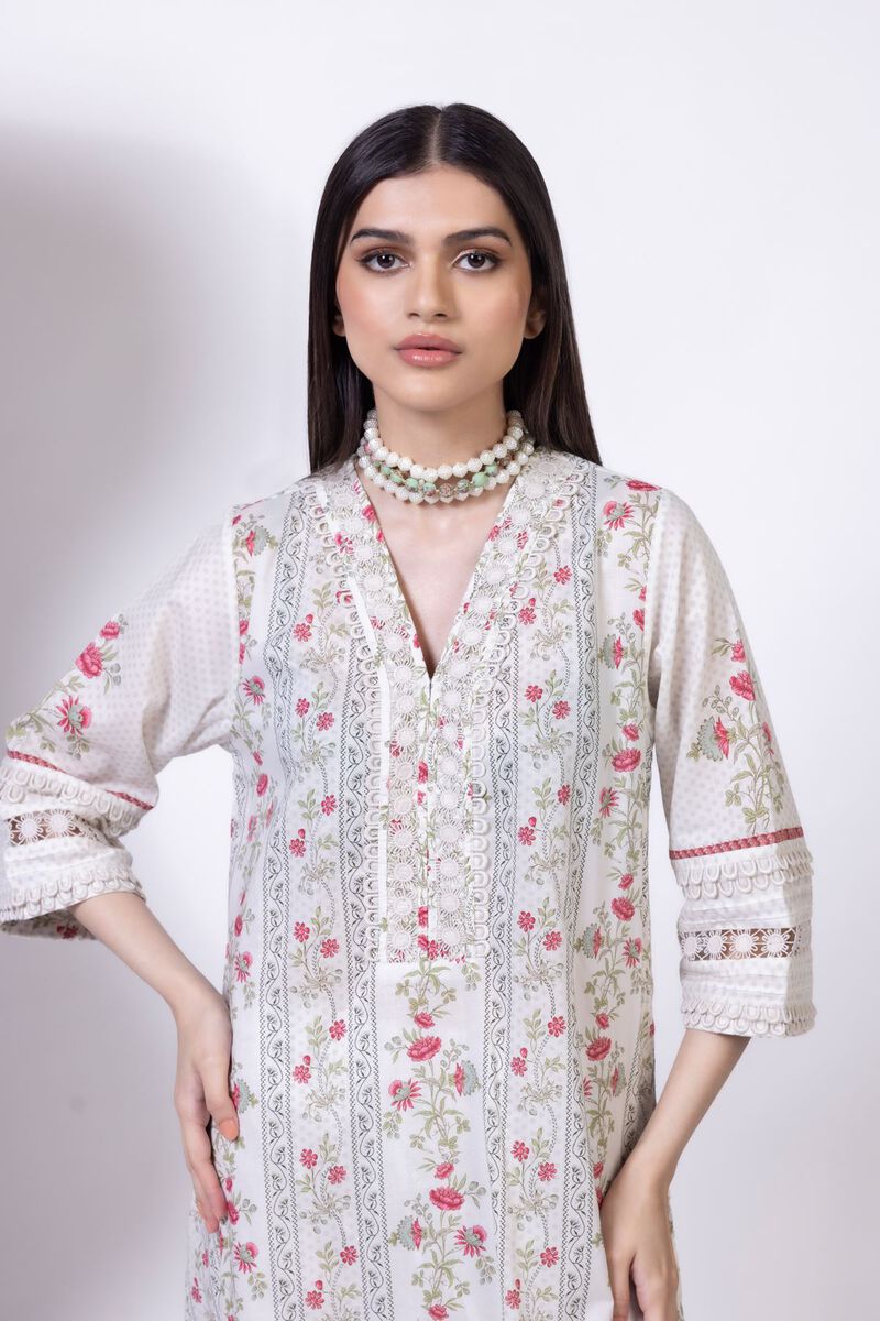 Embroidered | Cambric | Kurta | AED 100.00