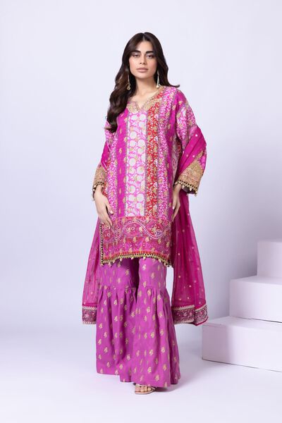 Embroidered | Viscose Oak Silk | Kurta | AED 96.00