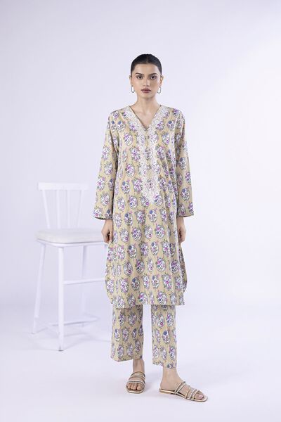 Embroidered | Cambric | Kurta | AED 100.00