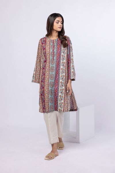 Printed | Cambric | Kurta | AED 80.00