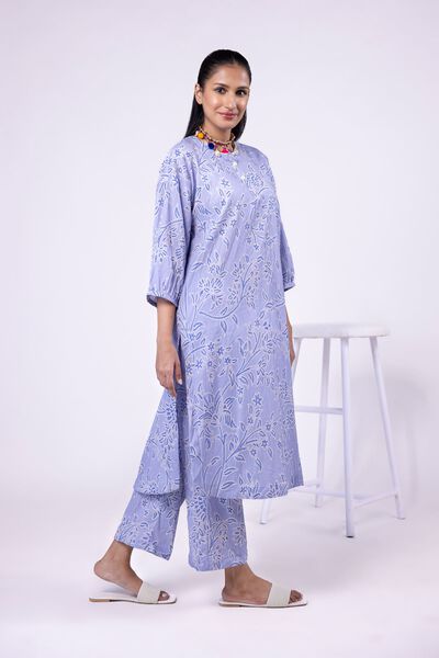 Printed | Ripple Crinkle | Pants | AED 36.00