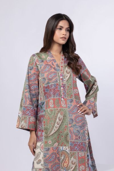 Printed | Cambric | Kurta | AED 80.00