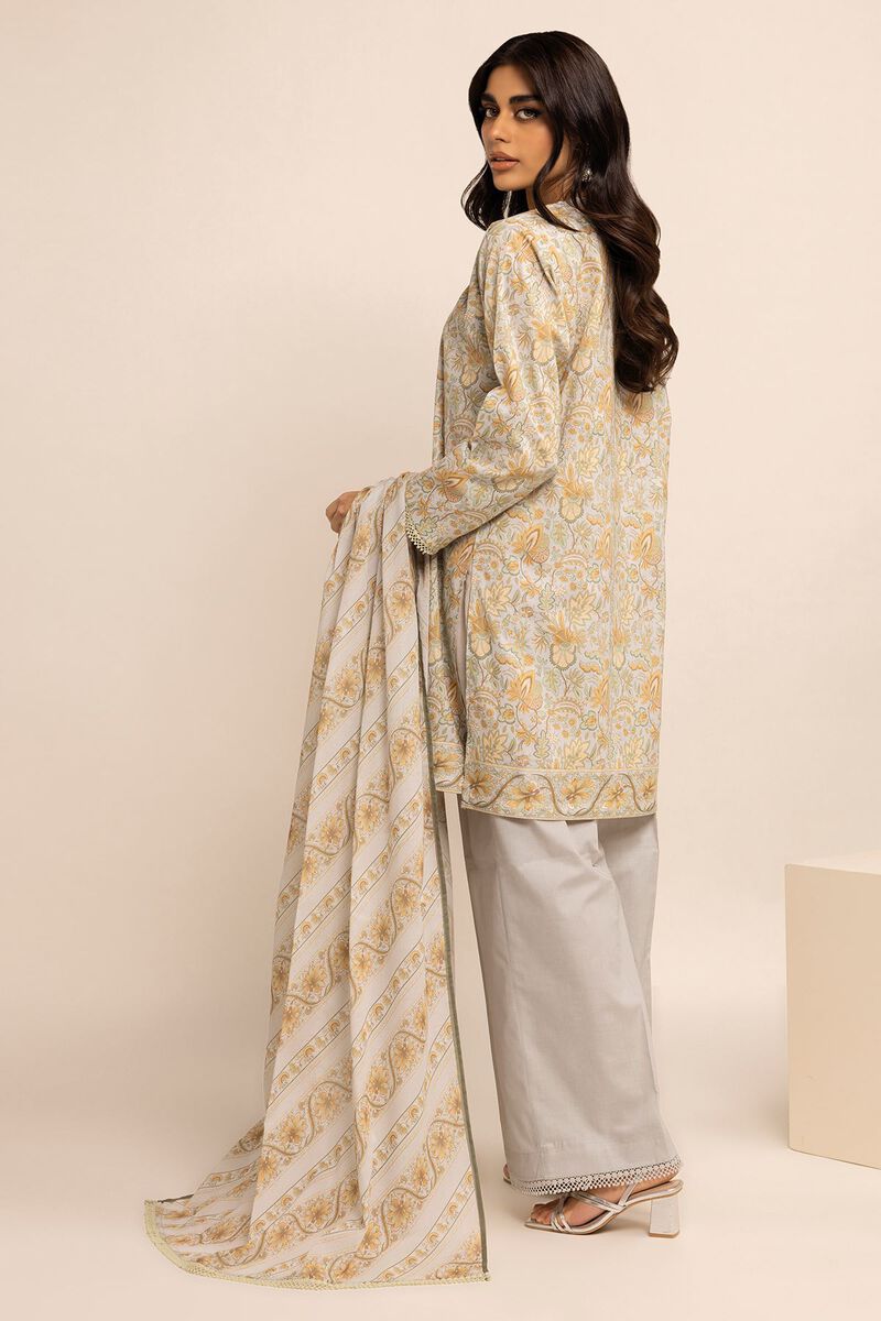 Embroidered | Cambric | Fabrics 3 Piece | null
