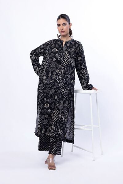 Printed | Khaddar | Tailored 2 Piece | Top and Bottom | AED 140.00