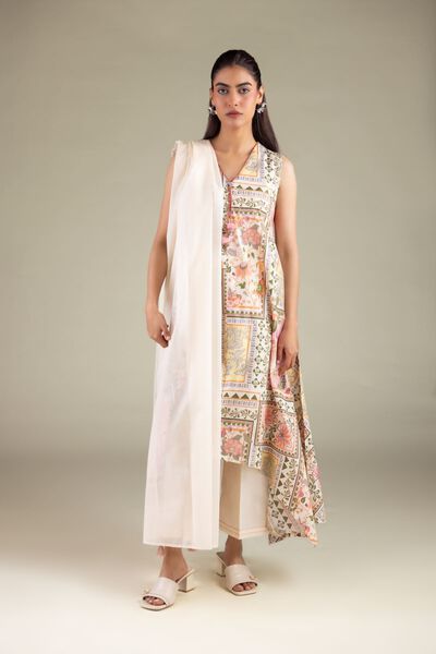 Printed | Lawn | Summer Solid Dupatta | AED 100.00