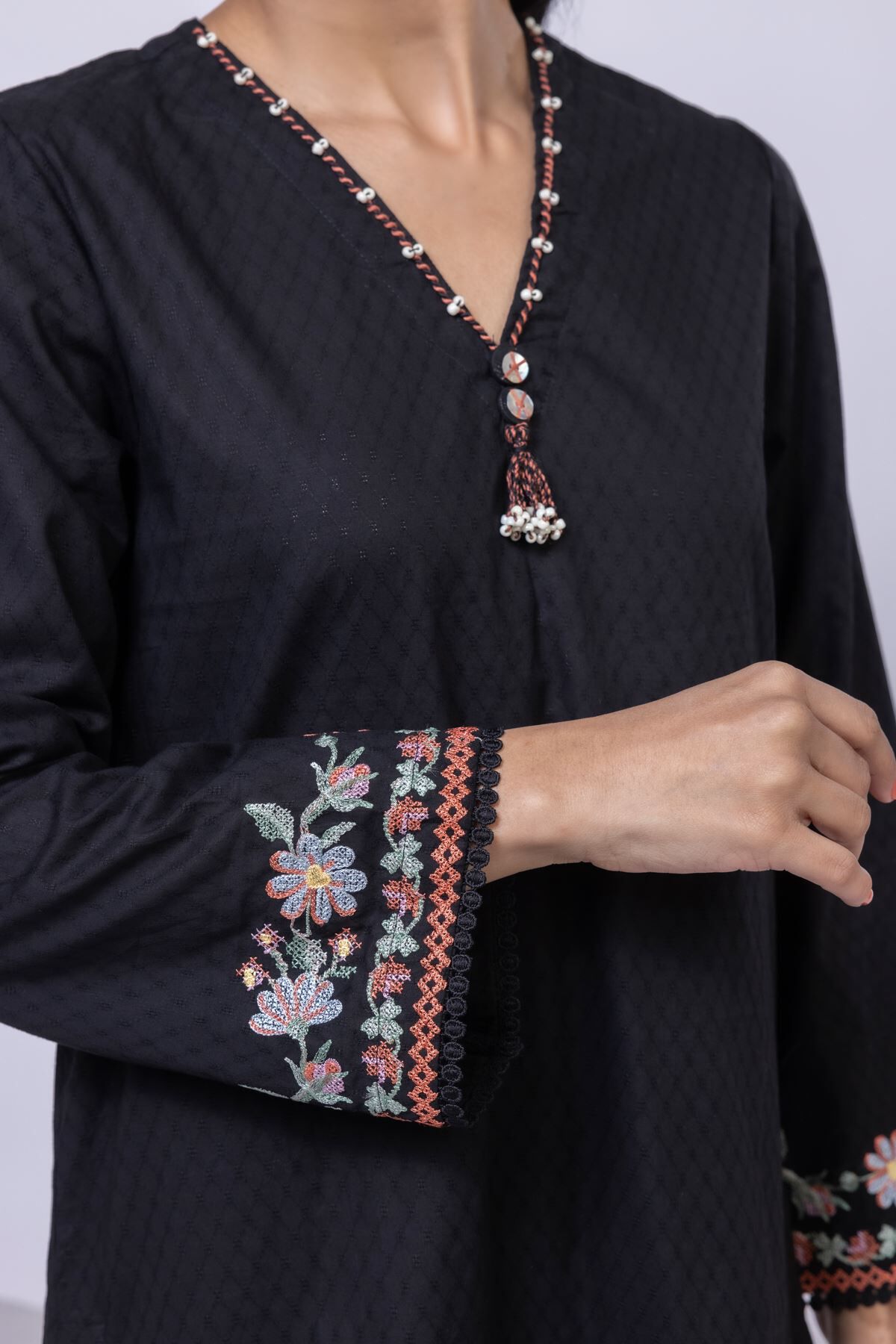 Buy Kurta | 0.0 N/A | OTD4-EX23-08TB-VG_MULTI | Khaadi United Arab