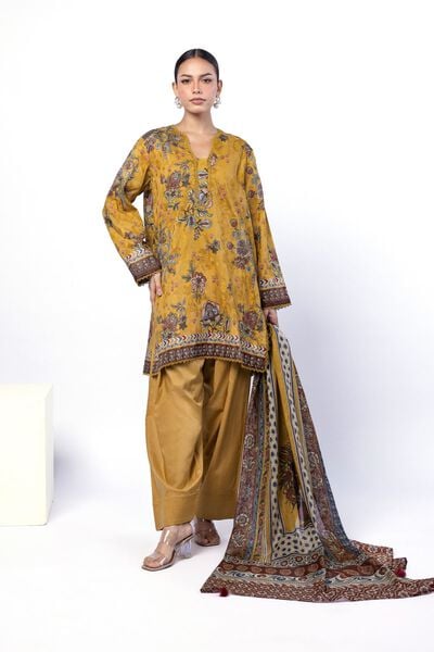 Printed | Broshia | Fabrics 3 Piece | AED 180.00