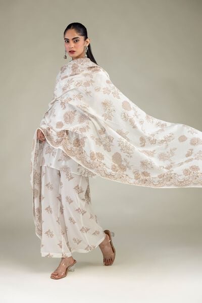 Embroidered | Lawn | Floral Lawn Dupatta | AED 80.00