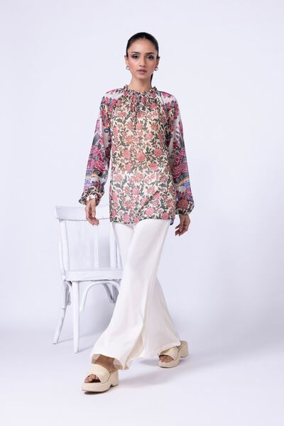 Printed | Georgette Chiffon | Blouse | AED 36.00