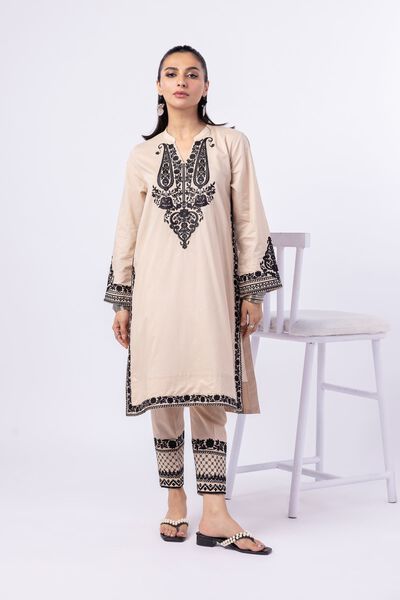 Embroidered | Cambric | Pants | AED 30.00