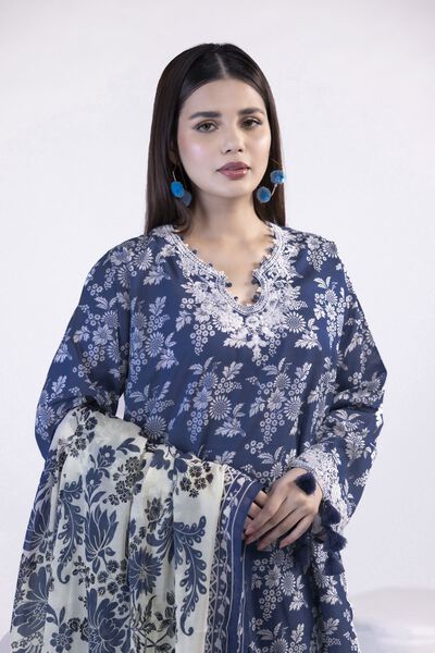 Embroidered | Lawn | Fabrics 3 Piece | AED 90.00