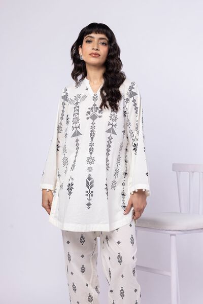 Printed | Cambric | Kurta | AED 50.00