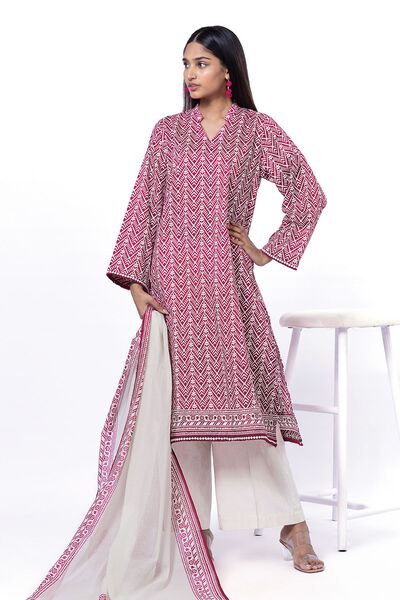 Printed | Lawn | Fabrics 2 Piece | Top and Dupatta | AED 100.00