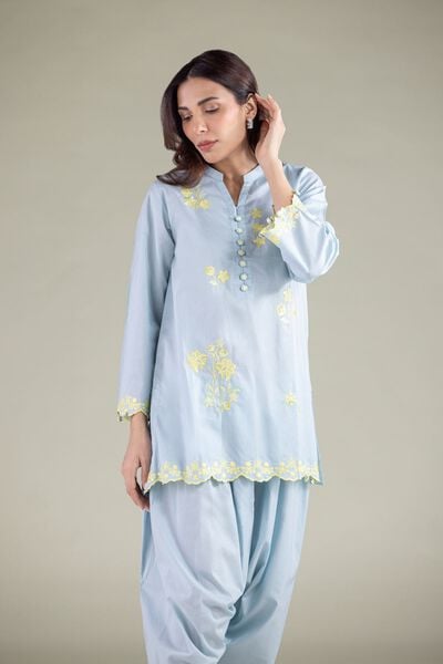 Embroidered | Cambric | Kurta | AED 130.00