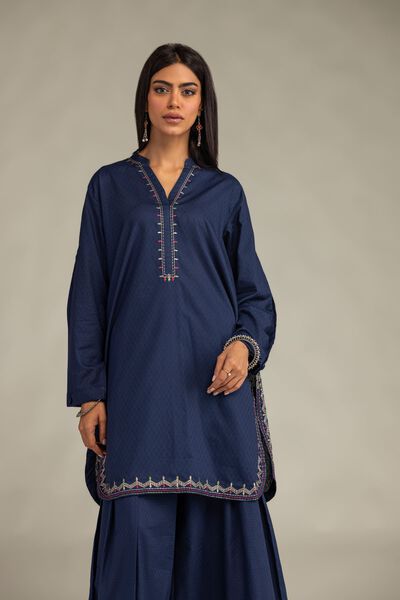 Embroidered | Cotton Dobby | Cotton Dobby Kurta | AED 180.00