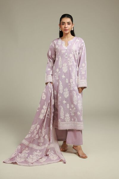 Printed | Cambric | Fabrics 3 Piece | AED 180.00