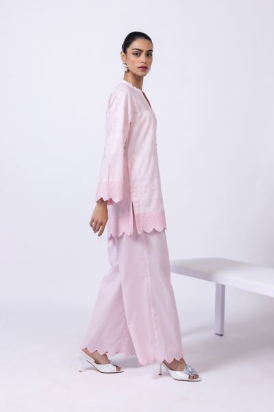Embroidered | Elevated Cambric | Pants | AED 40.00