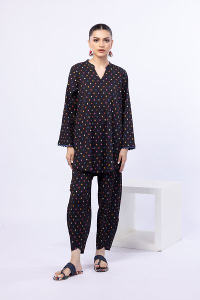 Printed | Ripple Crinkle | Pants | AED 72.00