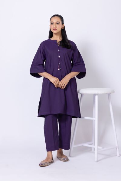 Dyed | Chambray | Kurta | AED 30.00