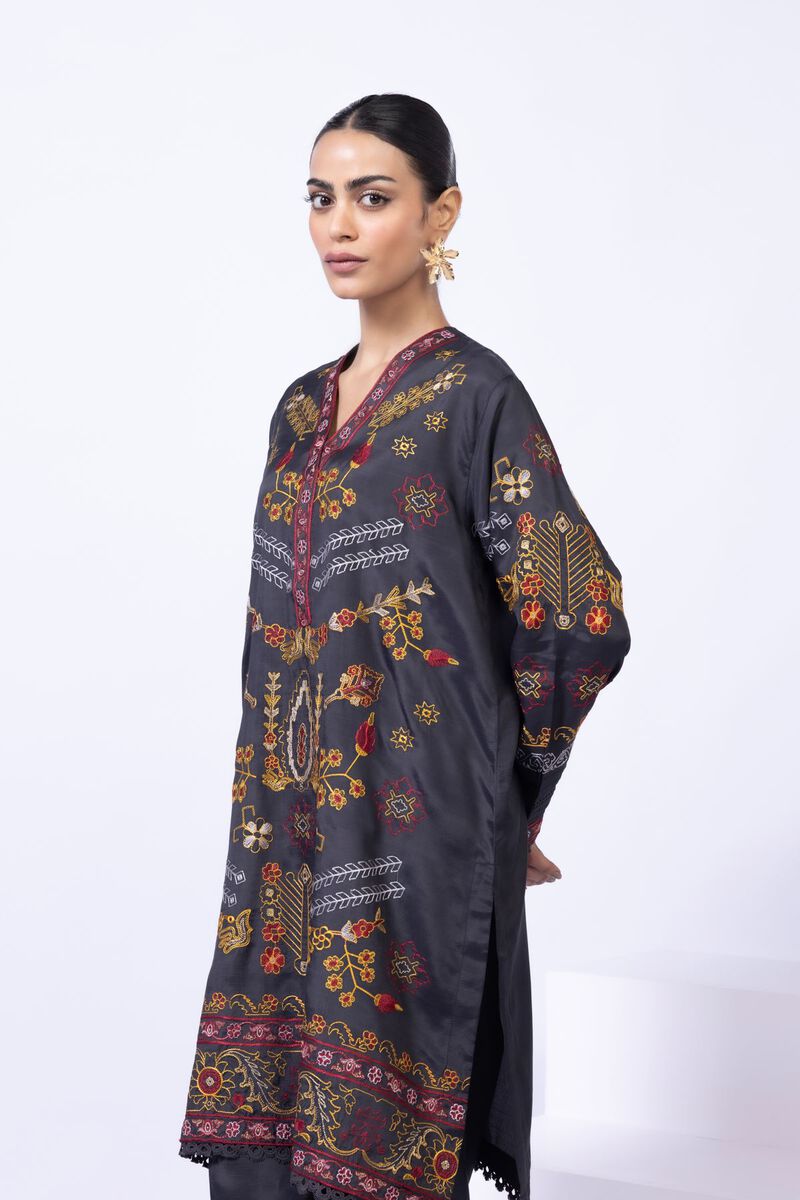 Embroidered | Thai Silk | Kurta | null