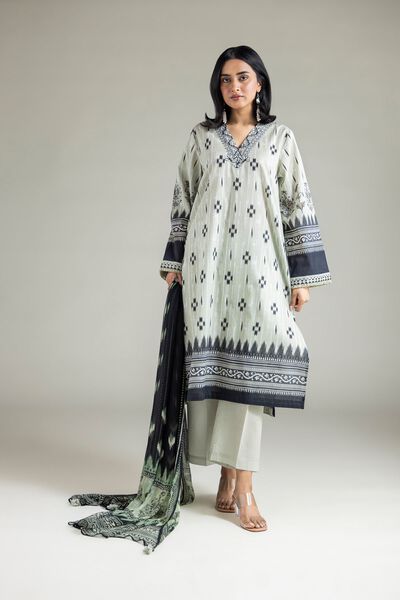 Embroidered | Lawn | Fabrics 3 Piece | AED 90.00