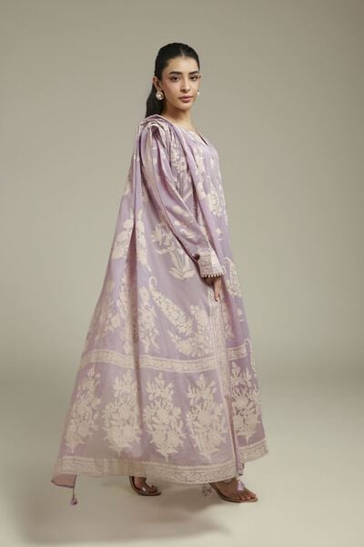 Printed | Cambric | 3-Piece Cambric Tailored | AED 250.00