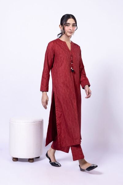 Dyed | Jacquard | Pants | AED 88.00