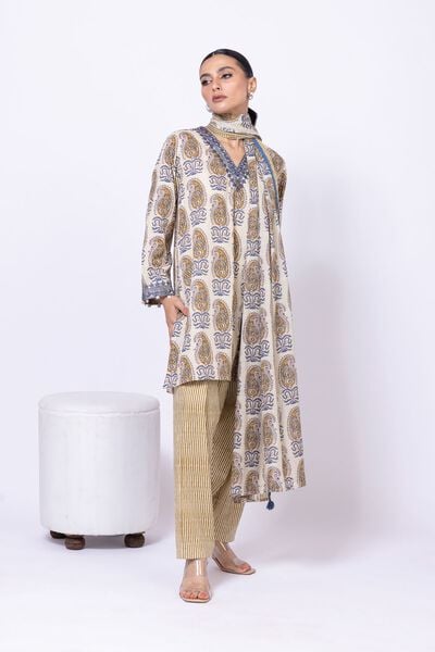 Embroidered | Cambric | Kurta | AED 120.00