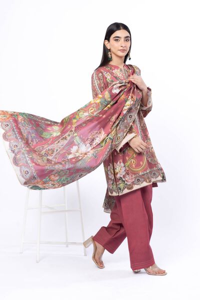 Printed | Jacquard | Tailored 3 Piece | AED 280.00