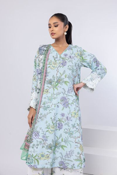 Embroidered | Dull Raw Silk | Kurta | AED 140.00