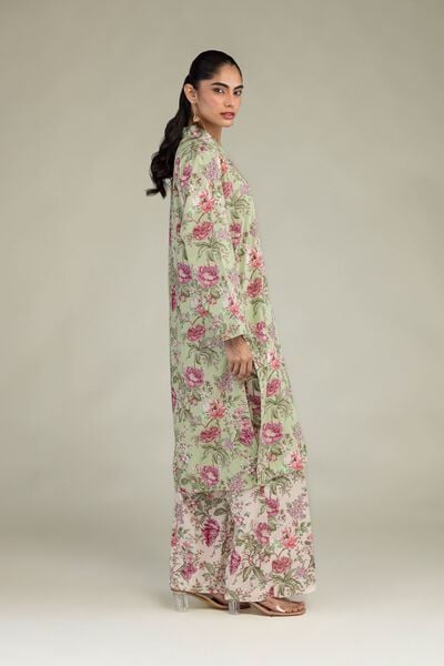 Printed | Cotton Viscose | Floral Cotton Pants | AED 100.00
