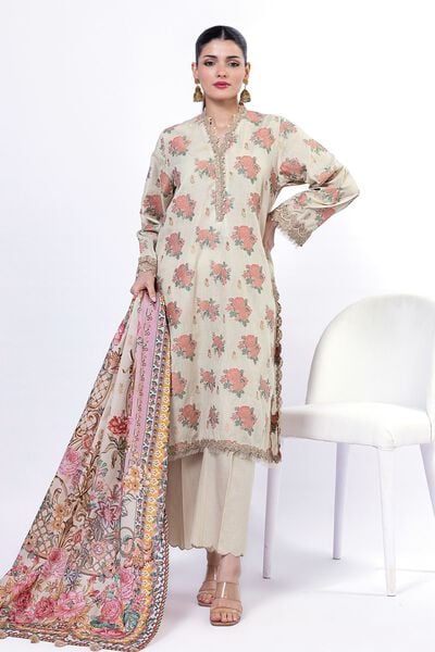 Embroidered | Jacquard | Fabrics 3 Piece | AED 220.00