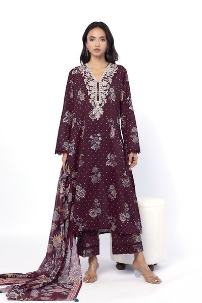 Embroidered | Lawn | Fabrics 3 Piece | AED 140.00