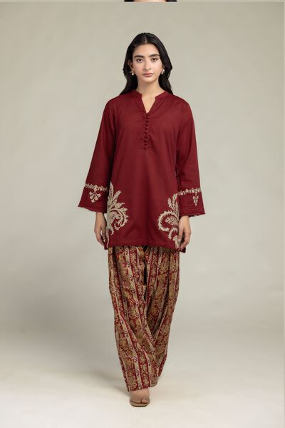 Embroidered | Cambric | Floral Printed Shalwar | AED 130.00