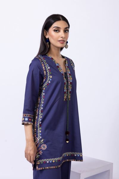 Embroidered | Cambric | Kurta | AED 140.00
