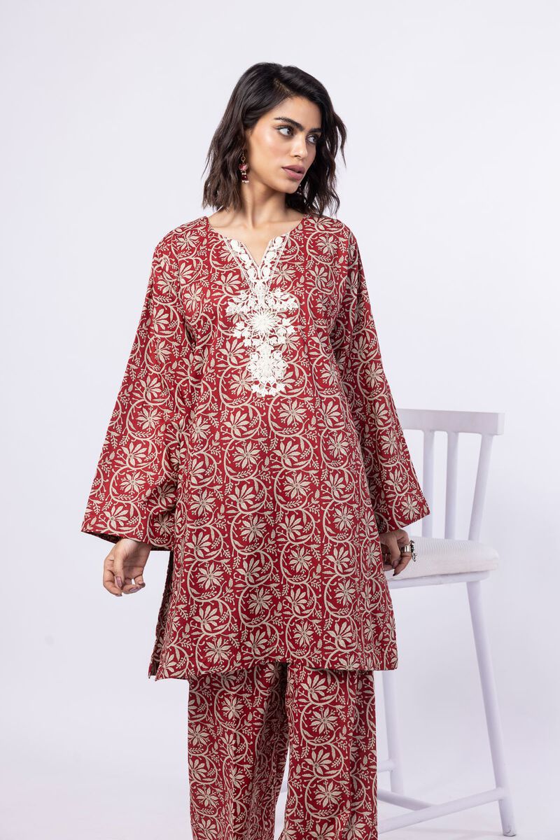 Embroidered | Cambric | Kurta | AED 80.00