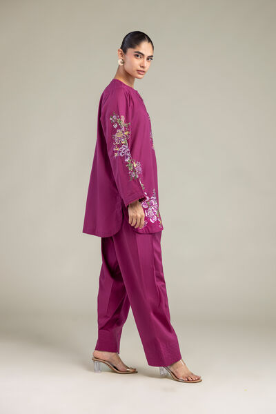 Embroidered | Cambric | Floral Cambric Shalwar | AED 130.00