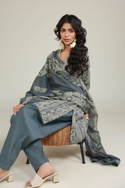 Embroidered | Lawn | 3-Piece Floral Suit | AED 168.00