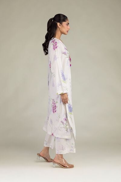 Printed | Cotton Viscose | Floral Cotton Pants | AED 100.00
