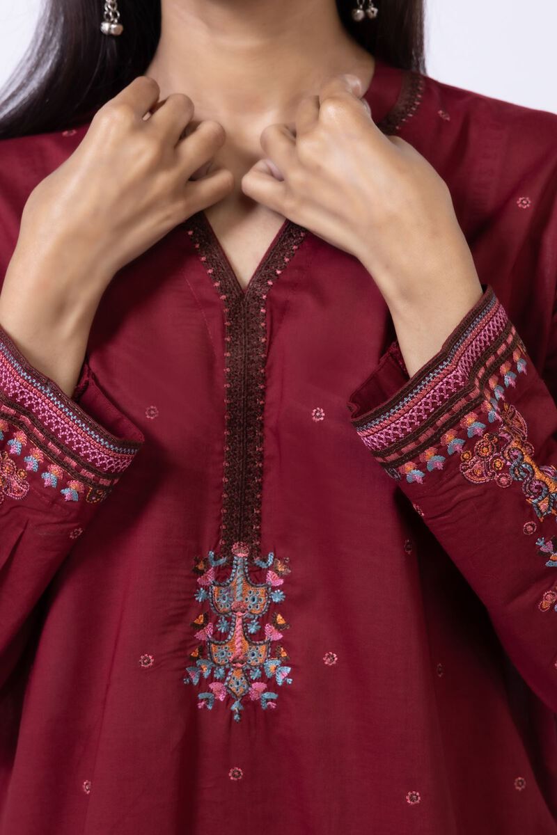 Embroidered | Cambric | Kurta | null