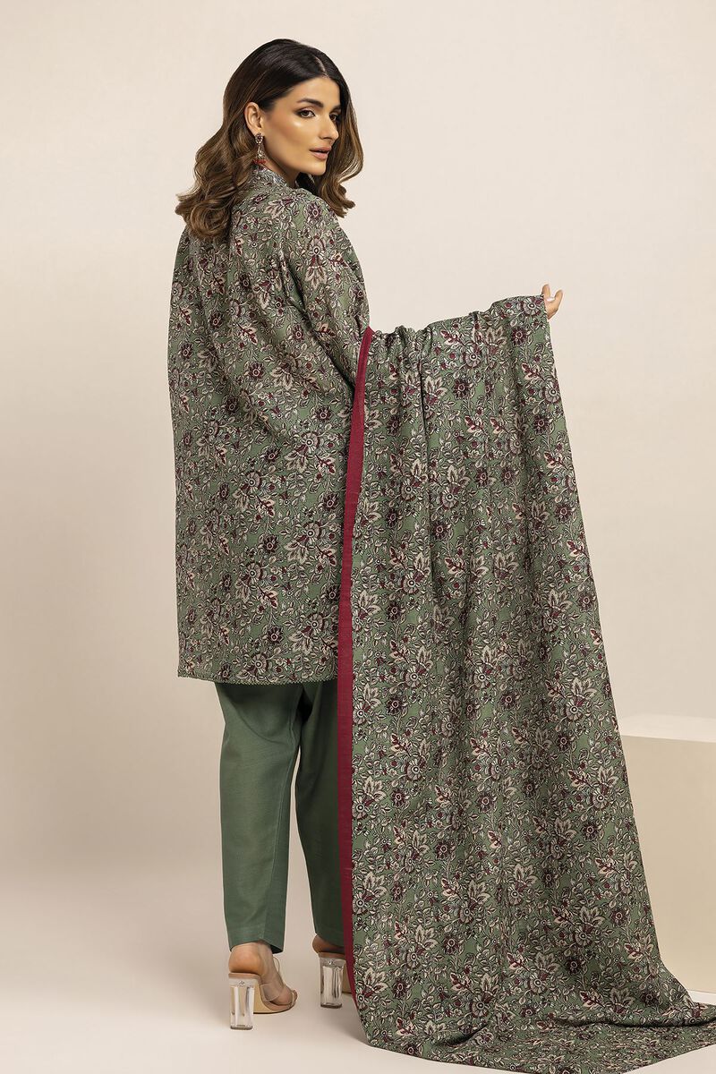 Printed | Light Khaddar | Fabrics 3 Piece | null