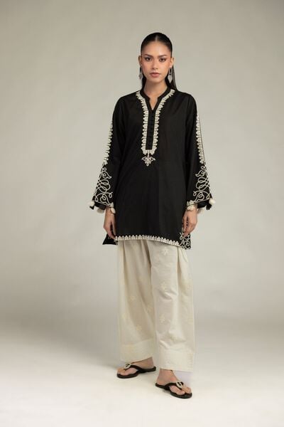 Embroidered | Cotton Dobby | Floral Cotton Shalwar  | AED 150.00