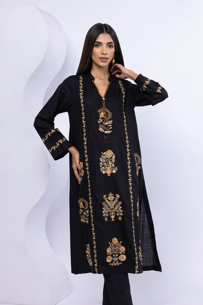 Embroidered | Crosshatch Poplin | Kurta | AED 160.00