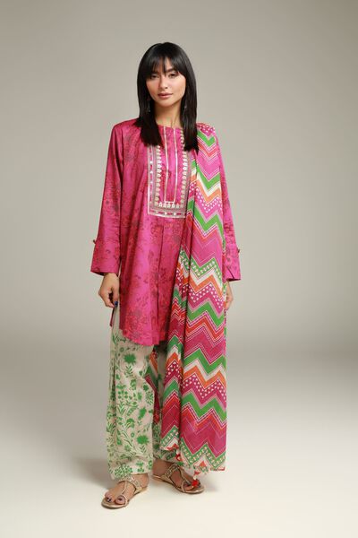 Embroidered | Cambric | Off-White Cambric Shalwar | AED 130.00