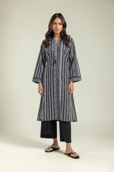 Printed | Cambric | Black Cambric Pants | AED 130.00