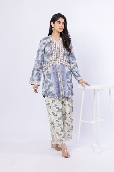 Embroidered | Russian Raw Silk | Kurta | AED 90.00