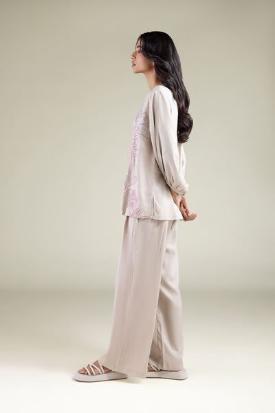 Embroidered | Viscose | Trousers | AED 40.00